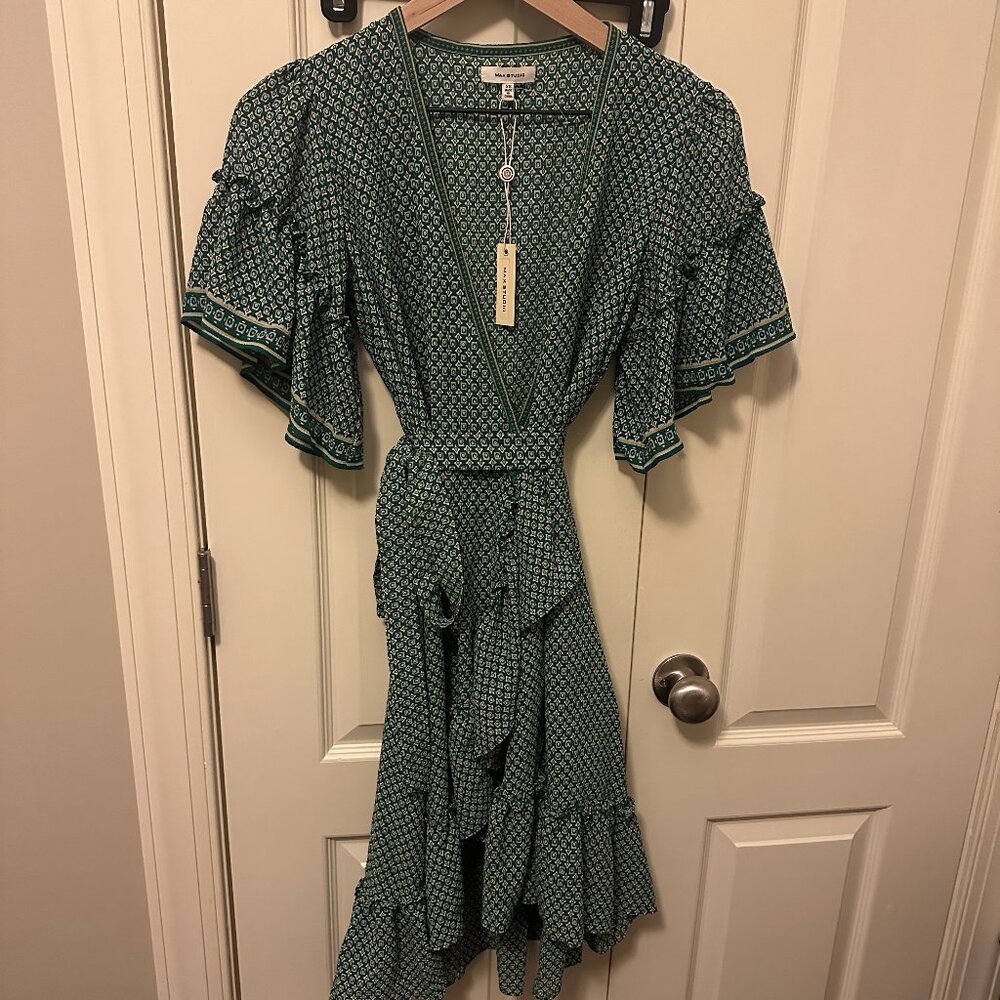 MAX STUDIO Wrap Dress Size X-Small